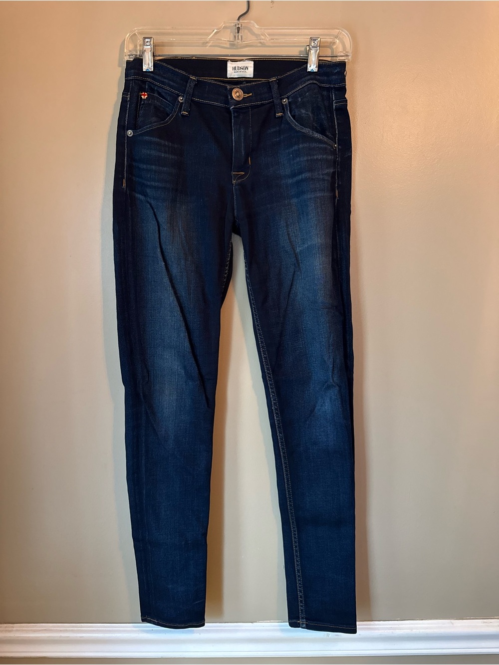 Hudson Jeans Women's Dark Blue Skinny Jeans